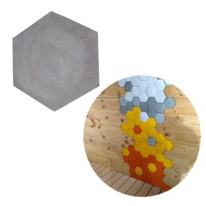 Fachaletas hexagonales